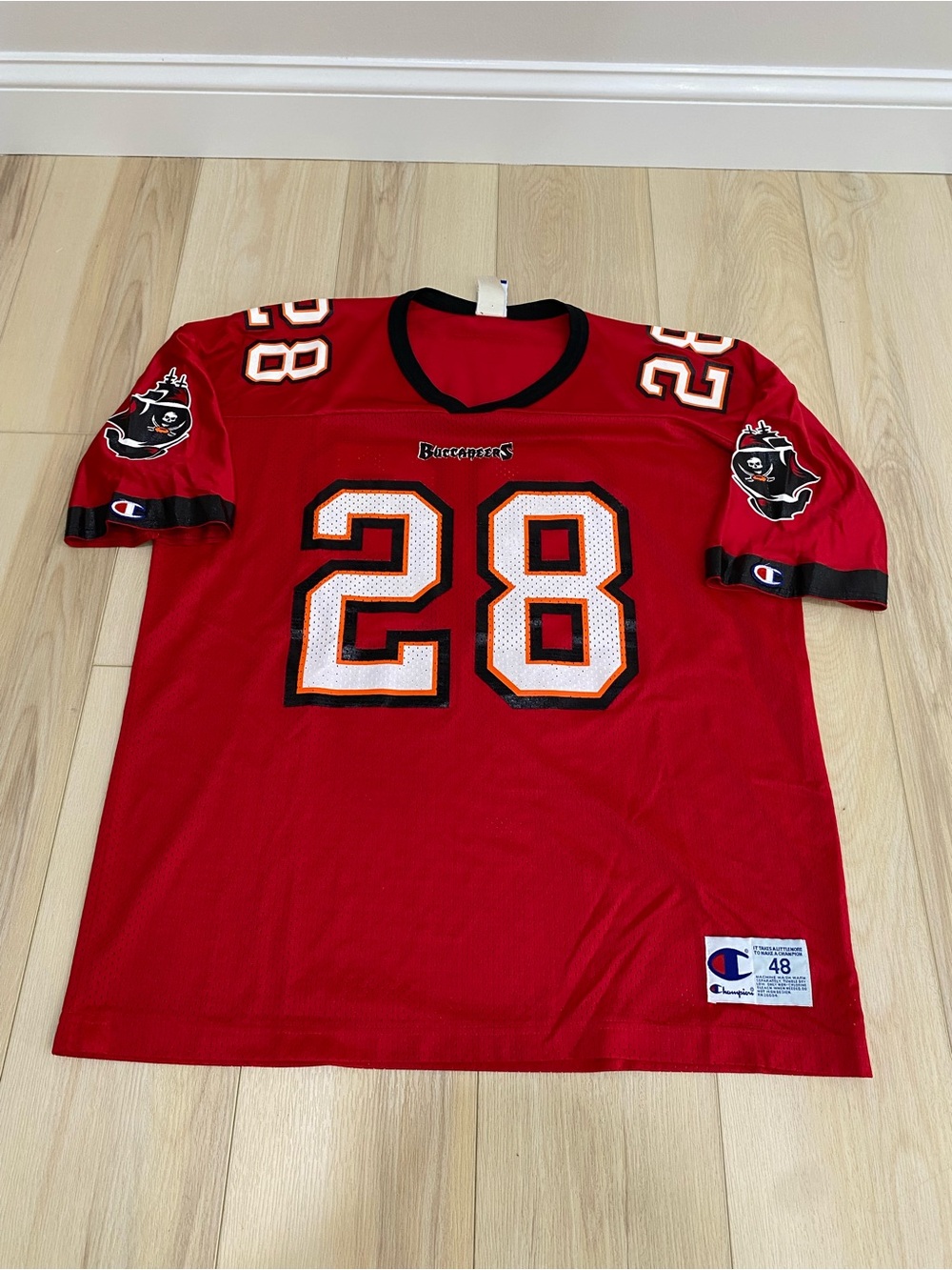 Vintage Tampa Bay Buccaneers Dunn Champion Jersey Size 48